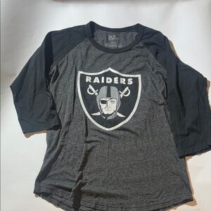 Las Vegas Raiders Davante Adams #17 Raglan Shirt